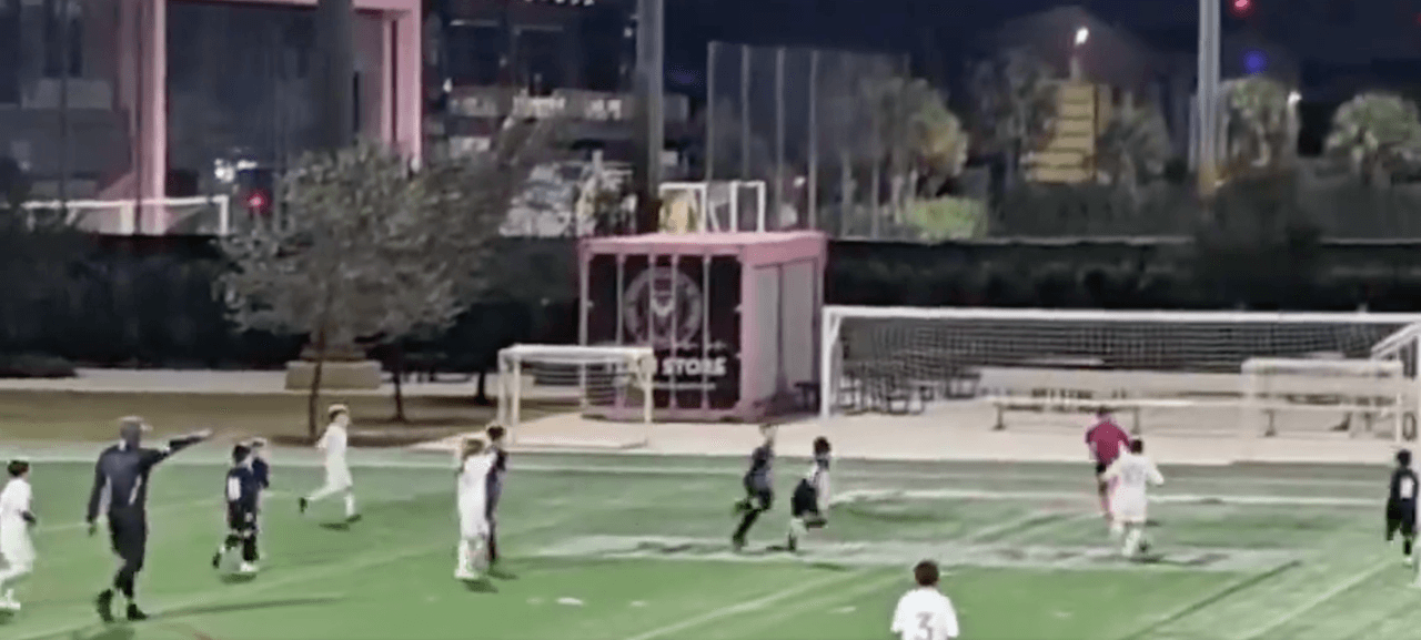 Mateo Messi marca su primer gol con fuerzas básicas de Inter Miami