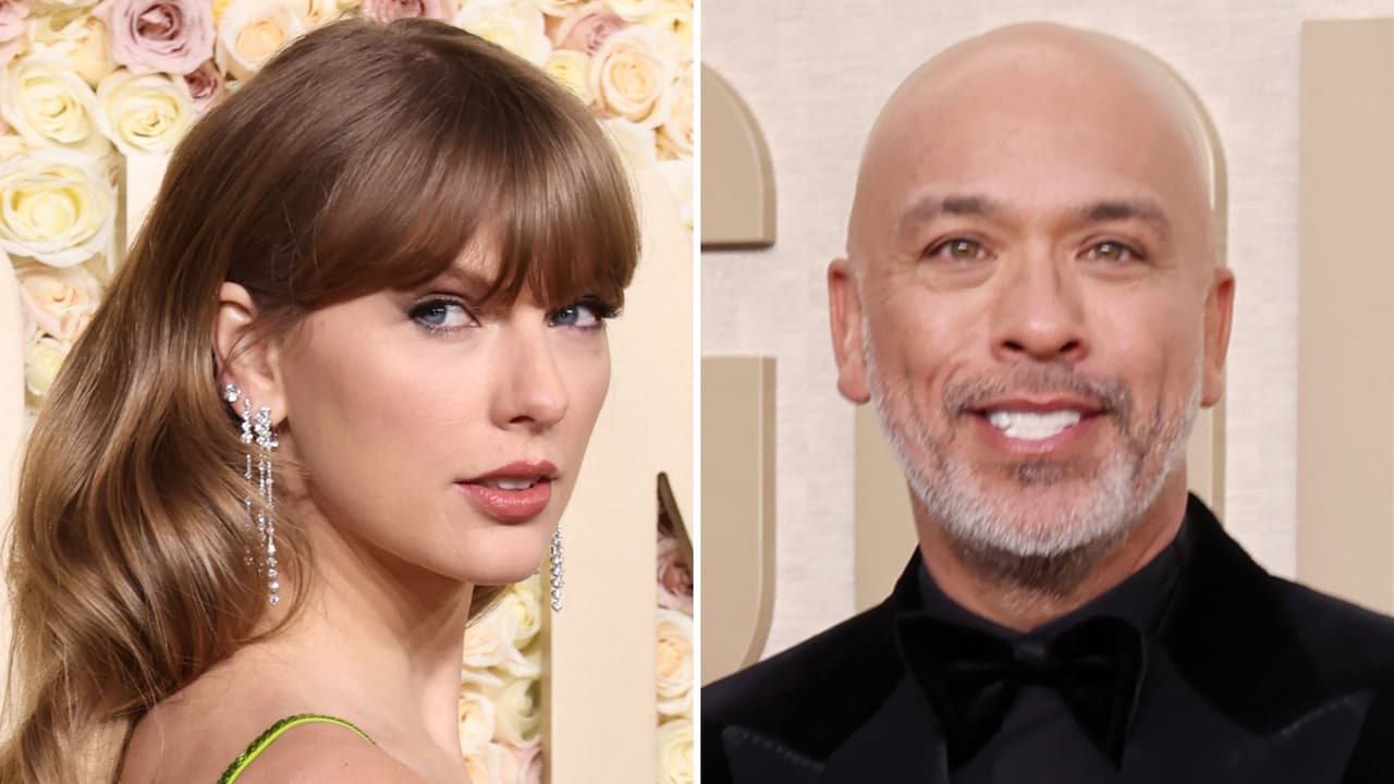 ¿No le gustó? Así reaccionó Taylor Swift a la broma de Jo Koy en los Golden Globes 2024