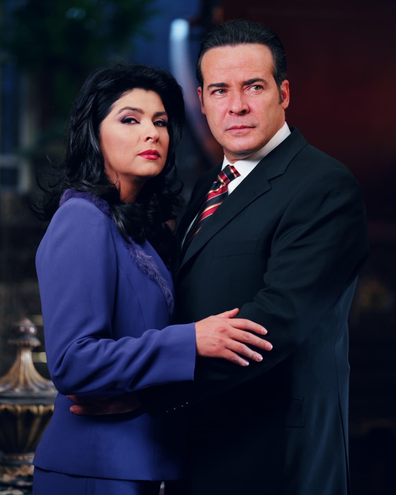 Los actores fueron pareja por segunda ocasión en 'La madrastra', de 2005. En esta exitosa telenovela, ella actuó en el papel de María Fernández Acuña de San Román y él fue Esteban San Román.