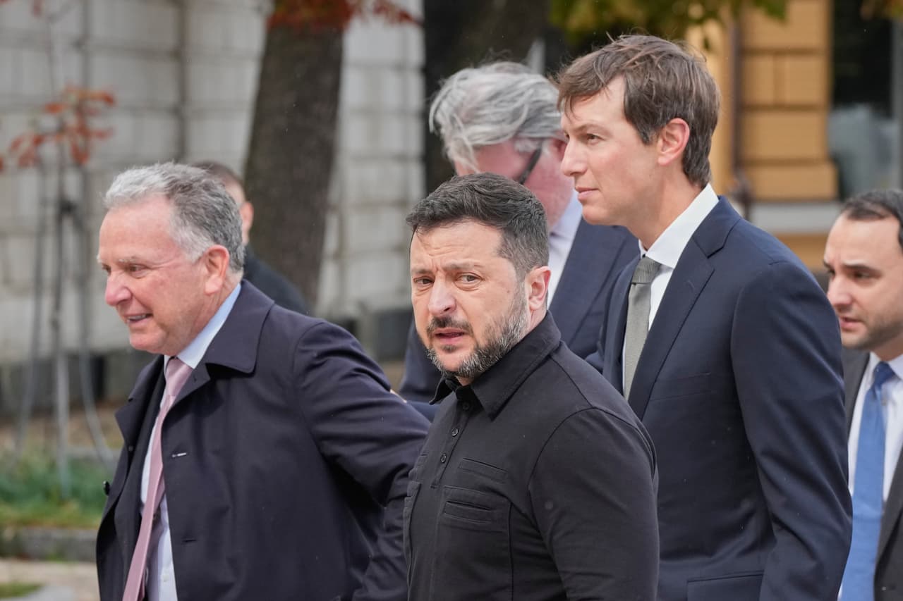 Los enviados estadounidenses Witkoff y Kushner llegan a Kiev tras las conversaciones con Putin en Moscú