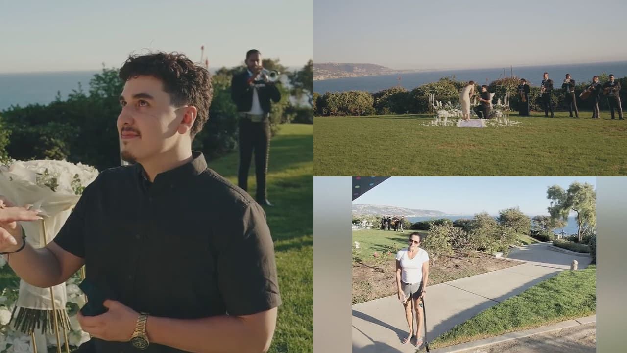 Propuesta de matrimonio en Laguna Beach se vuelve viral tras una confrontación con comentarios racistas