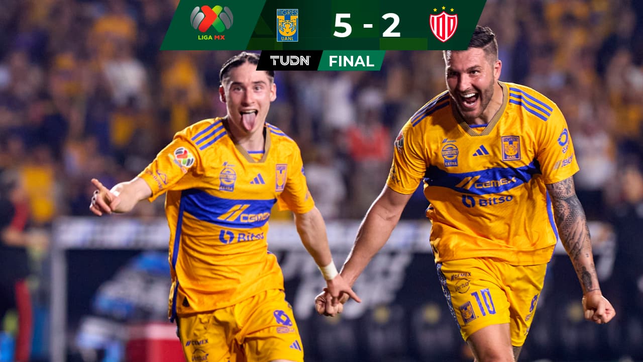 ¡Hat-trick! Marcelo Flores brilla en remontada de Tigres a Necaxa