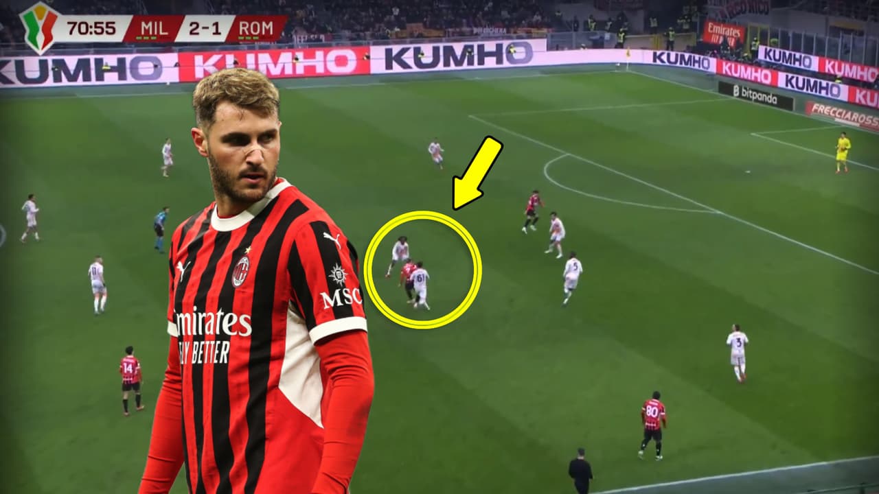 Santiago Gimenez debuta con el Milan y da espectacular asistencia ante Roma