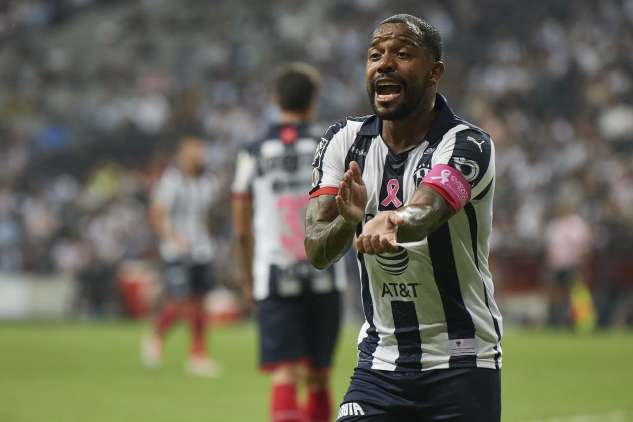 <b>4. Dorlan Pabón – </b>El colombiano ha defendido los colores del Monterrey desde 2014 y desde su llegada al club ha logrado anotar 87 goles y seguimos contando.