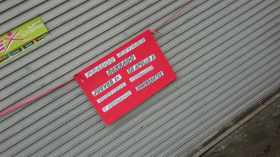 Los dueños del negocio 'Prados' también pronunciaron su solidaridad con la comunidad inmigrante.