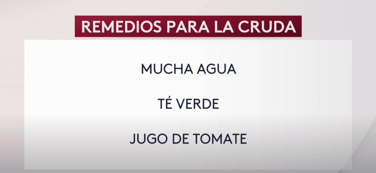 El experto asegura que “para las personas que tienen la dieta cetogénica es muy importante que regresen a los azúcares en el día de la cruda y por último unas almendras y esto hace una combinación espectacular que los ayuda a recuperarse de la cruda y no afecta tanto su dieta”.