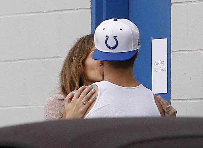 Los fotógrafos se encargaron de sacar a la luz su romance.