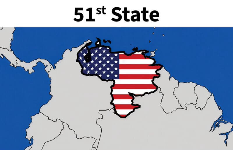 El estado 51 de Trump: primero Canadá, luego Groenlandia y ahora Venezuela