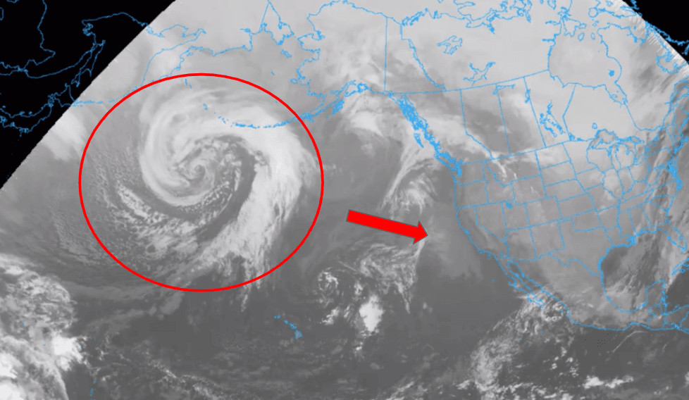 El sistema de tormenta al norte del Pacífico cambiarán las condiciones en Los Ángeles, tras días consecutivos de calor y sequía.