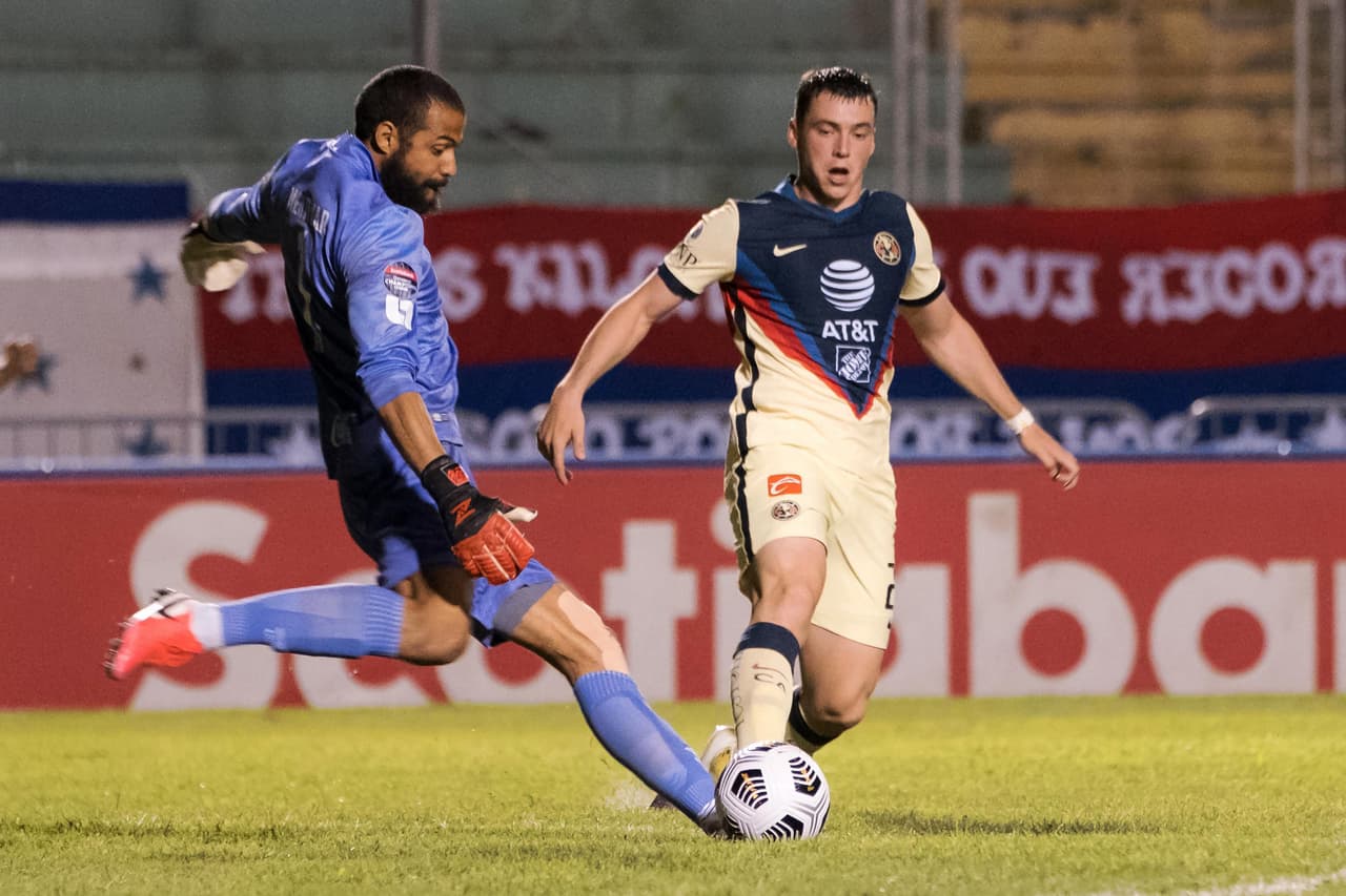 Con anotaciones de Federico Viñas y Sergio Díaz, América logra vencer 1-2 a Olimpia y saborean los cuartos de final de la Concacaf Liga de Campeones.