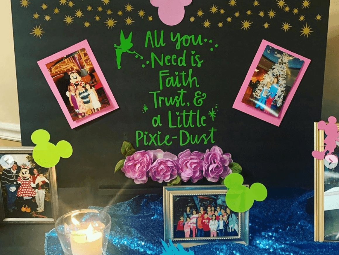 Sus seres queridos, amigos, maestros de la escuela y hasta extraños, pasaron con carteles y dibujos por el cementerio para despedirla, pero no se pudieron bajar de sus carros.