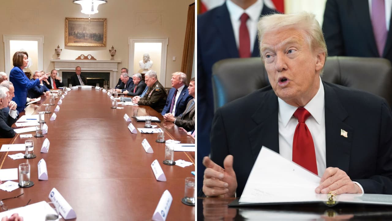 El presidente Donald Trump declaró en una conferencia de prensa en el Despacho Oval de la Casa Blanca, que al no reelegirse, Pelosi hacía “un gran servicio al país con su retirada. Fue un lastre tremendo para el país. Creo que es una mujer malvada”, señaló.