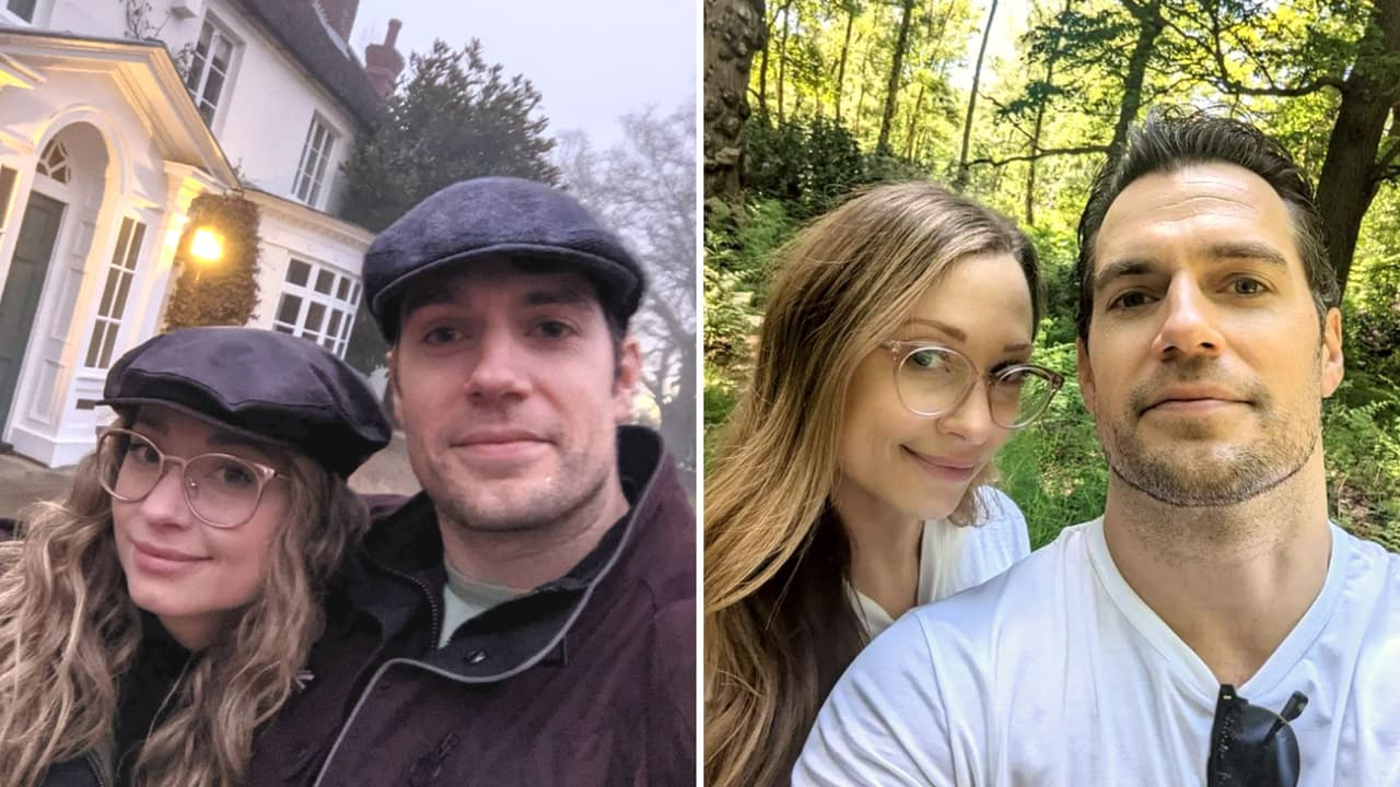 Henry Cavill y su novia Natalie Viscuso