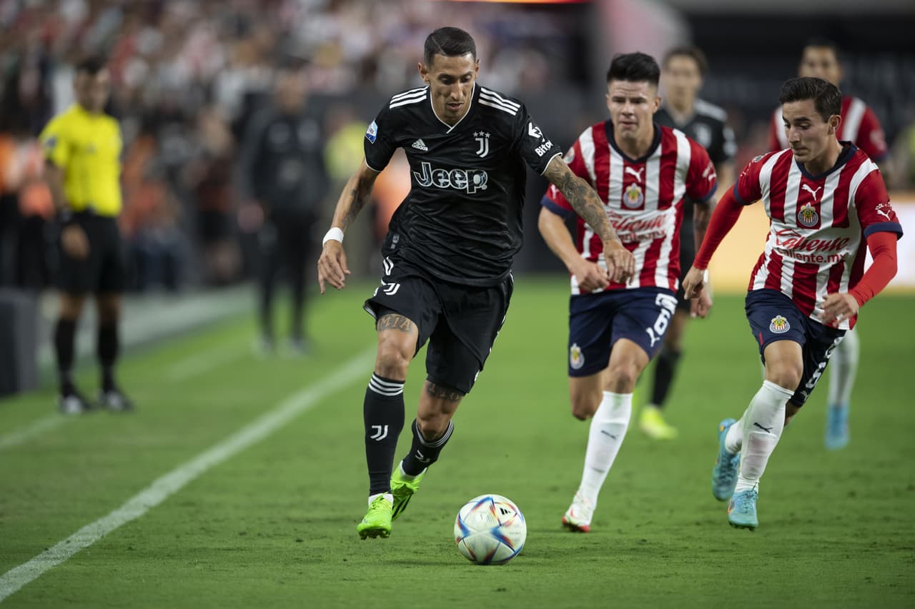 Ángel Di Maria debutó con las Cebras.