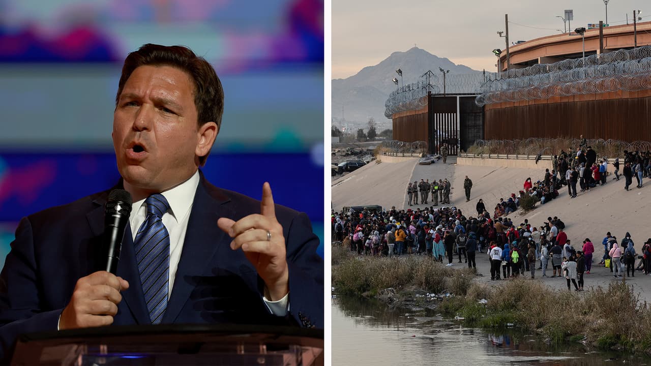 Carteles de drogas y el cierre de la frontera: lo que dijo DeSantis sobre inmigración en su primera semana de campaña presidencial