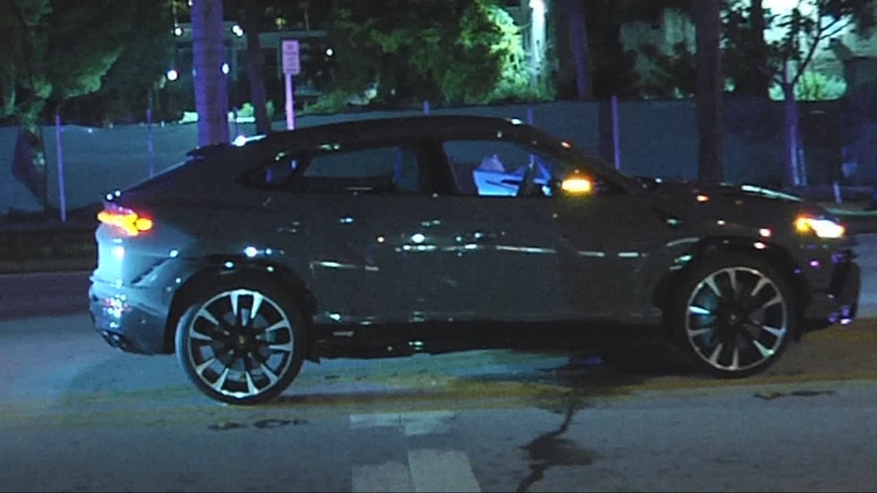 Investigan presunto intento de robo a mano armada de un Lamborghini en Miami