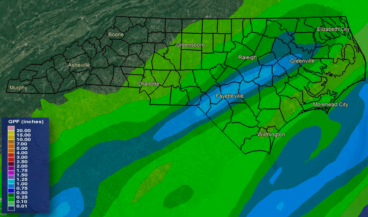 Alerta de lluvia para este sábado