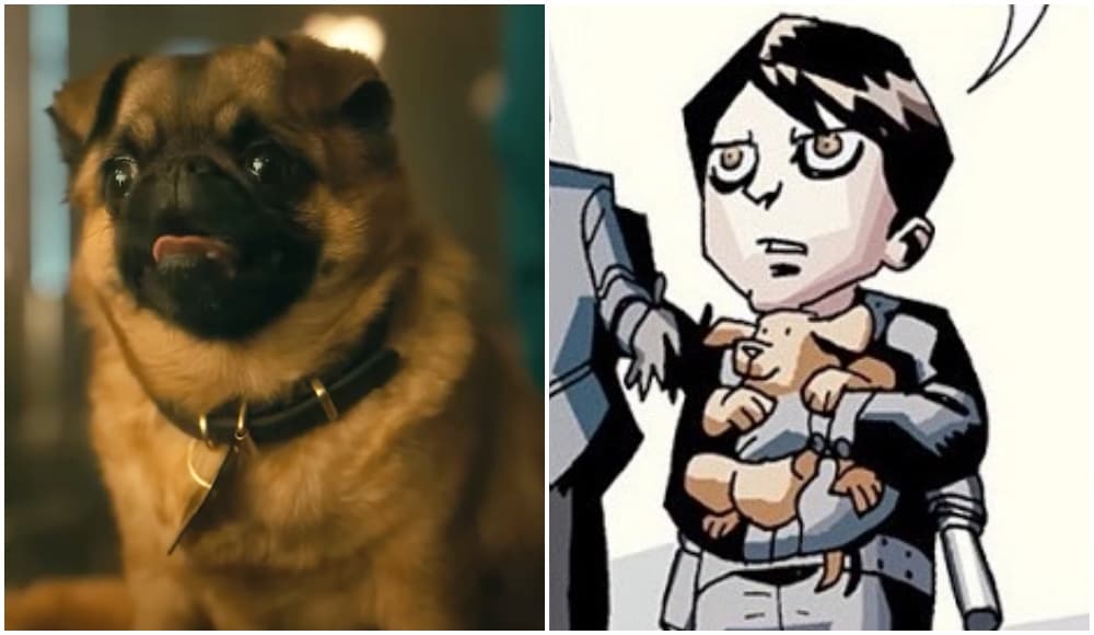 Referencia a los cómics de The Umbrella Academy