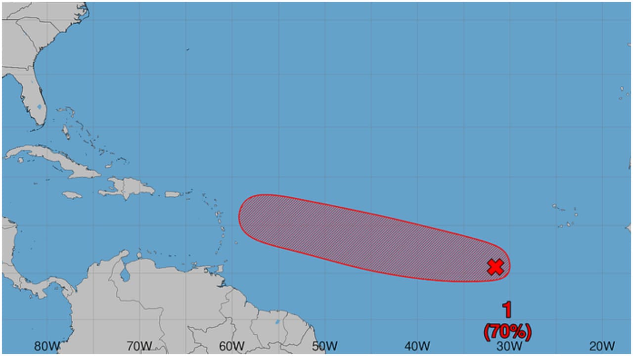 Zona de mal tiempo que amenaza a las Antillas podría convertirse en tormenta tropical