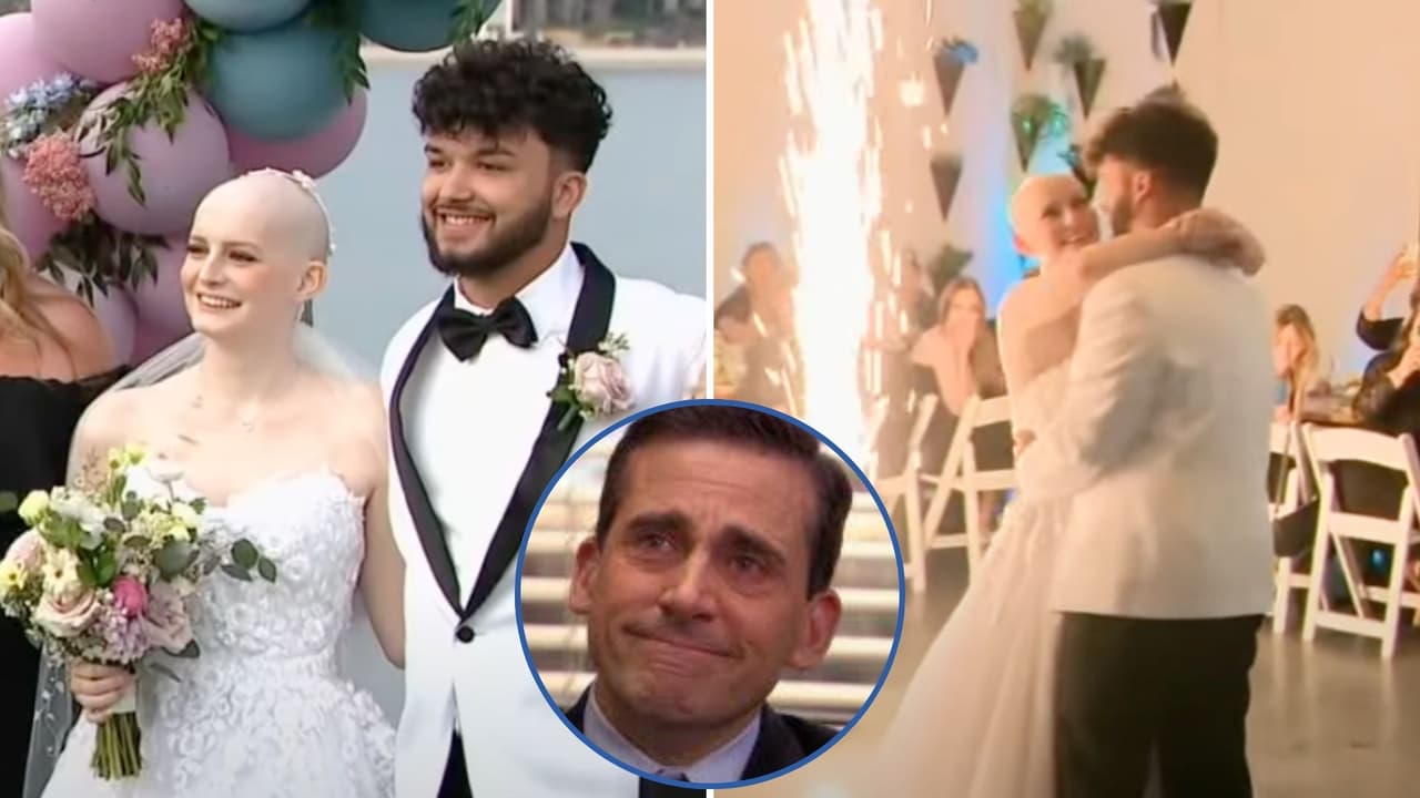 Adolescente con cáncer terminal cumplió uno de sus sueños: casarse con el amor de su vida