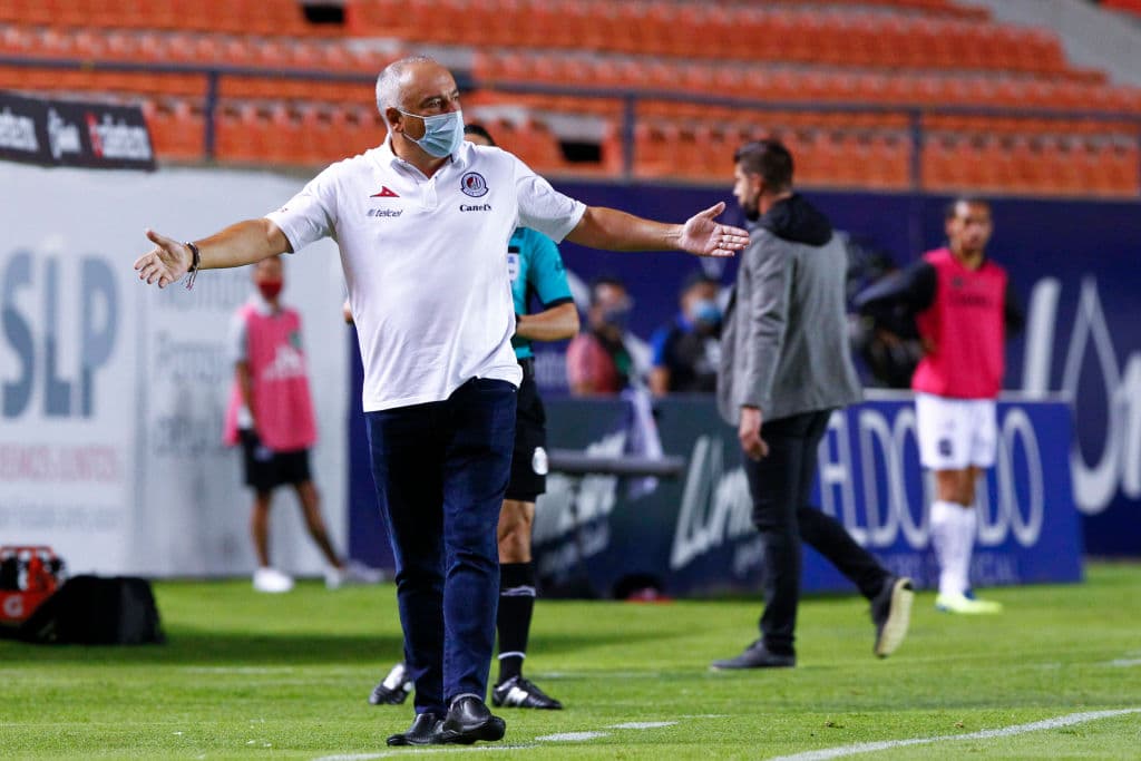 Llegado el 78’ del juego, los de Querétaro se metían al juego.