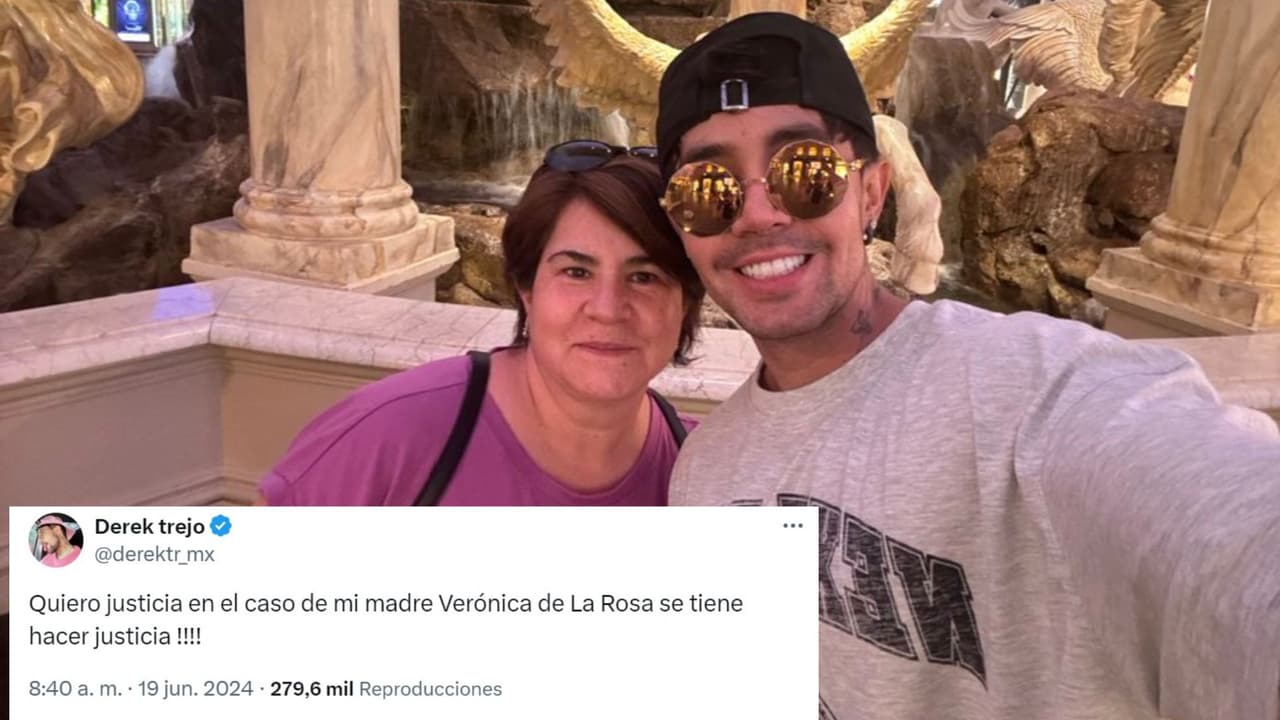 Derek Trejo exigió justicia por la muerte de su mamá.
