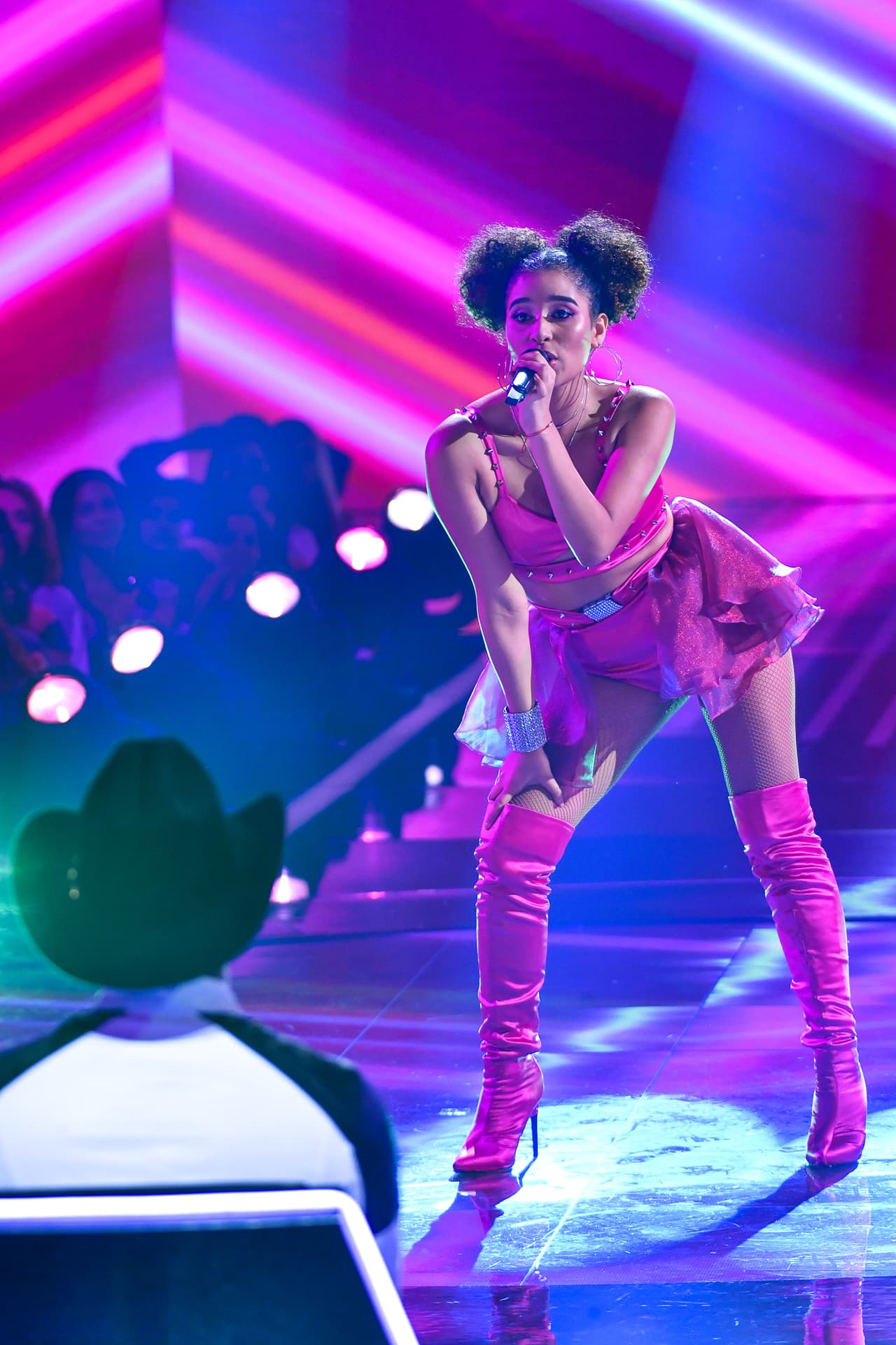 Levantó de su asiento al jurado al ritmo de 'Bang bang' de Jessie J ft. Ariana Grande, Nicki Minaj.