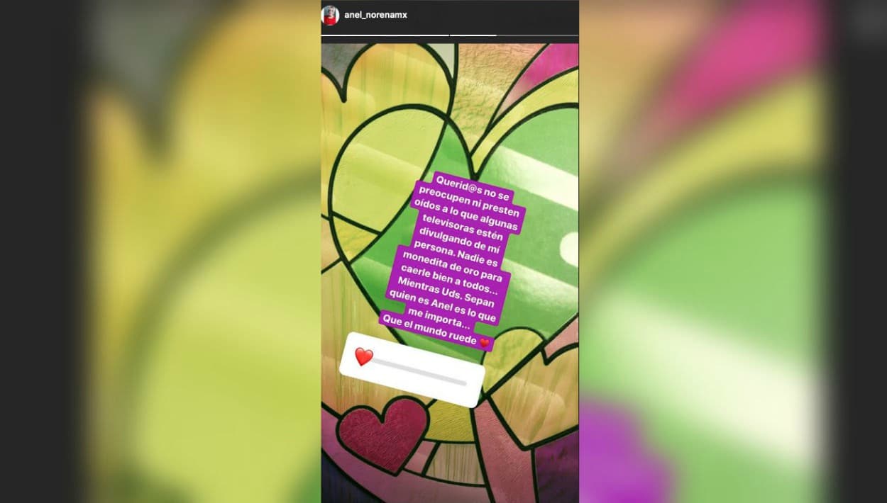 En la entrevista dio a entender que
<b> ignora las críticas</b> y horas más tarde le aconsejó hacer lo mismo a sus más de 76,000 seguidores en Instagram. "
<b>Nadie es monedita de oro</b> para caerle bien a todos", les recordó.