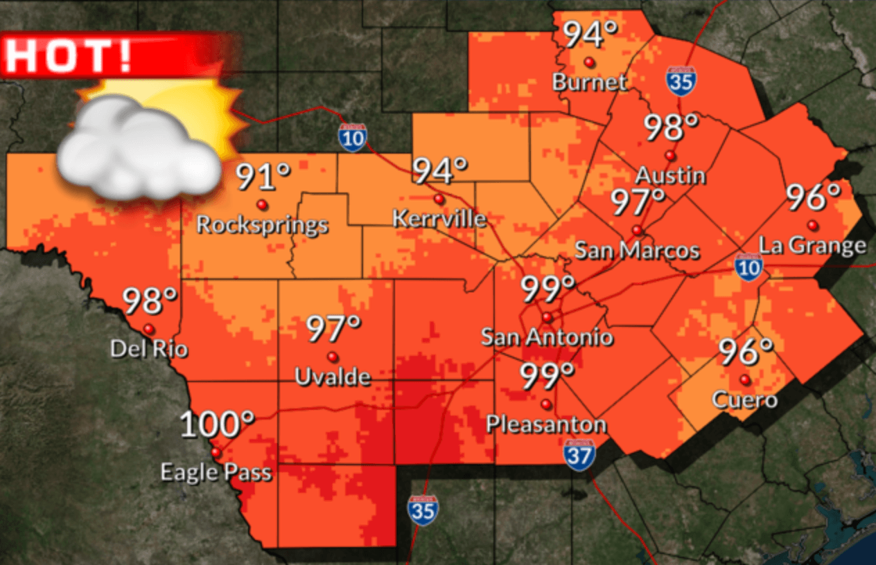 Se esperan altas temperaturas con un índice de hasta 103 grados