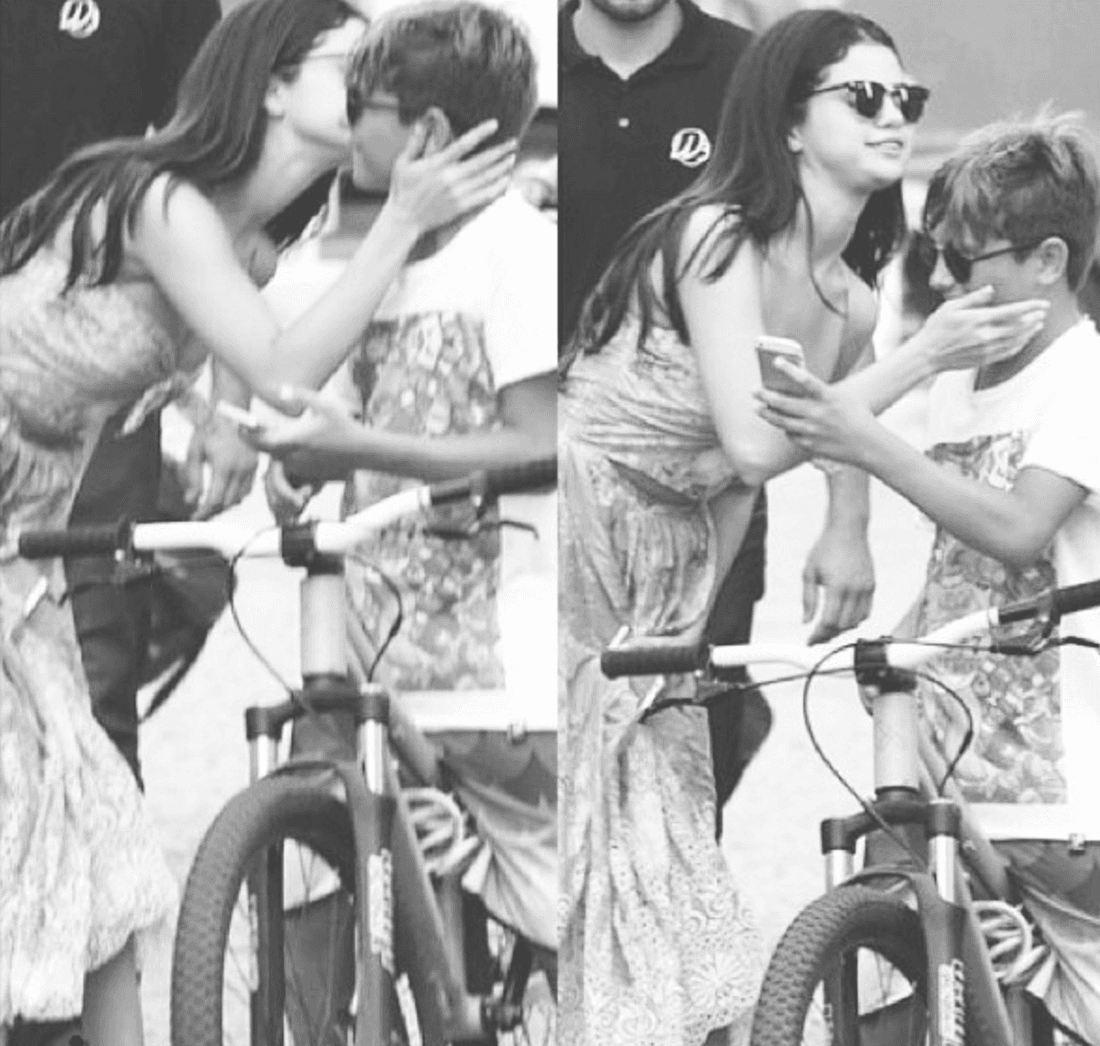 Cuando se encontró a Justin Biebier en las calles de Malibú.