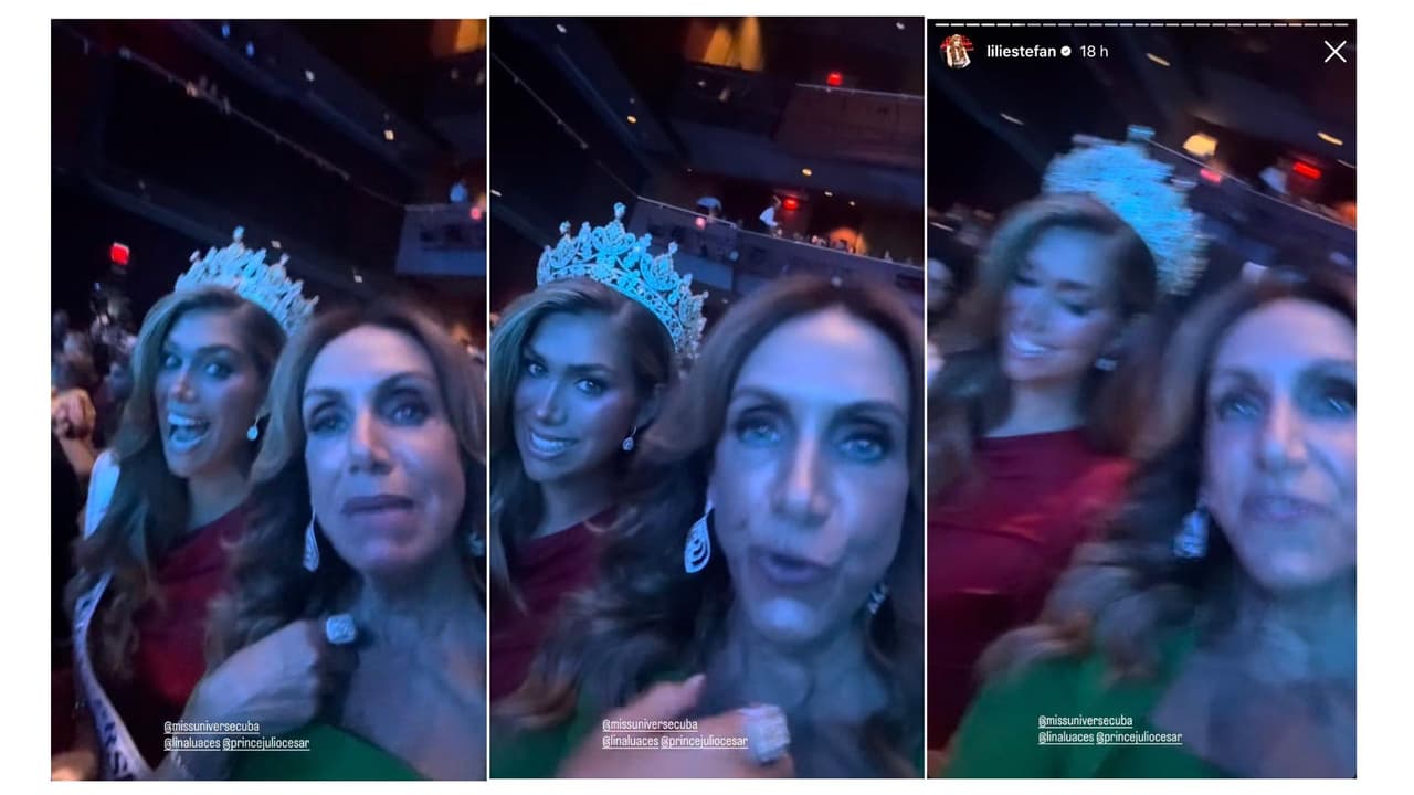 Lili Estefan estuvo junto a su hija en su último día como Miss Universe Cuba.