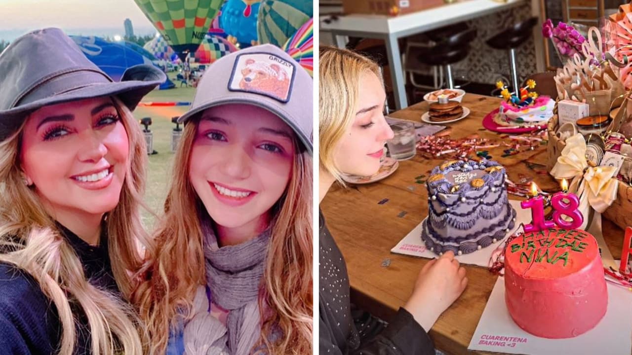 Andrea Legarreta dedica emotivo mensaje a su hija Nina Rubín por su cumpleaños 18: “Te admiro profundamente”