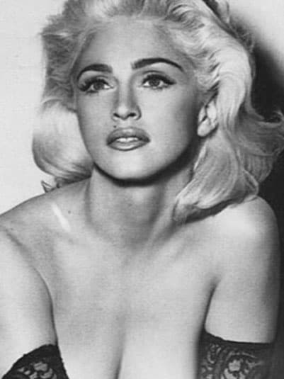 Madonna también se quitó la ropa para Playboy.