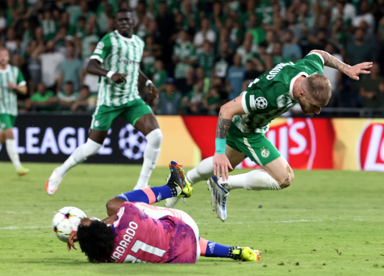 El Manchester City no pasó del empate 0-0 en su visita a Dinamarca ante Copenhague, mientras que Juventus cayó en Israel por 2-0 ante el Maccabi Haifa.