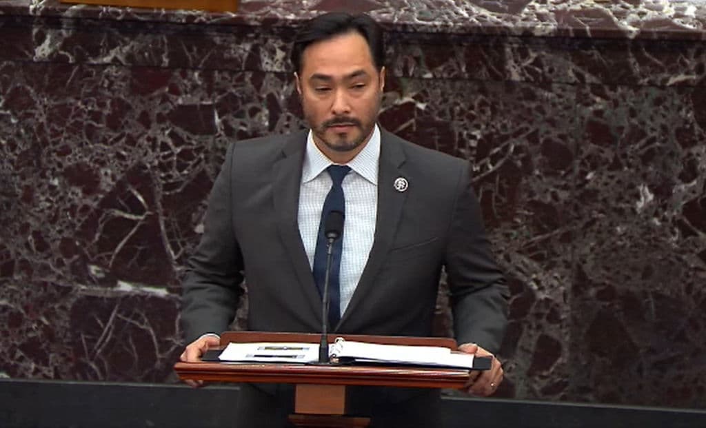 Joaquín Castro, representante por Texas en el segundo juicio político de Trump.