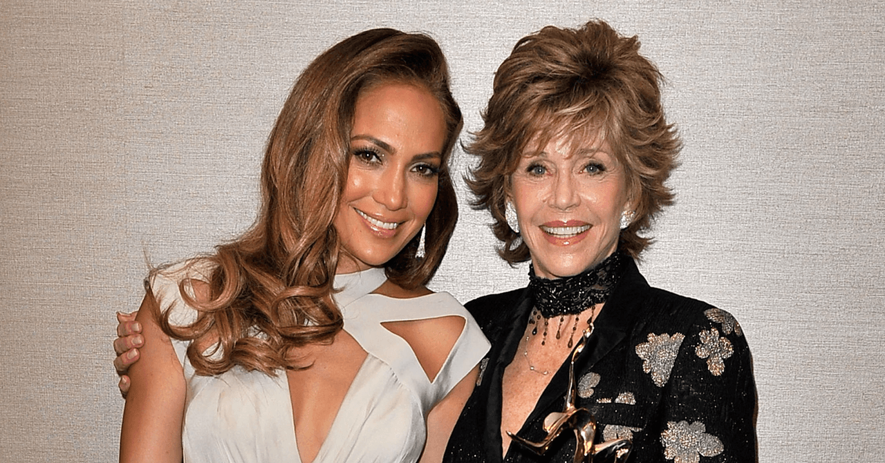 Jennifer Lopez y Jane Fonda