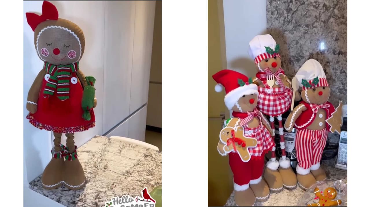 La decoración navideña de Marlene Favela