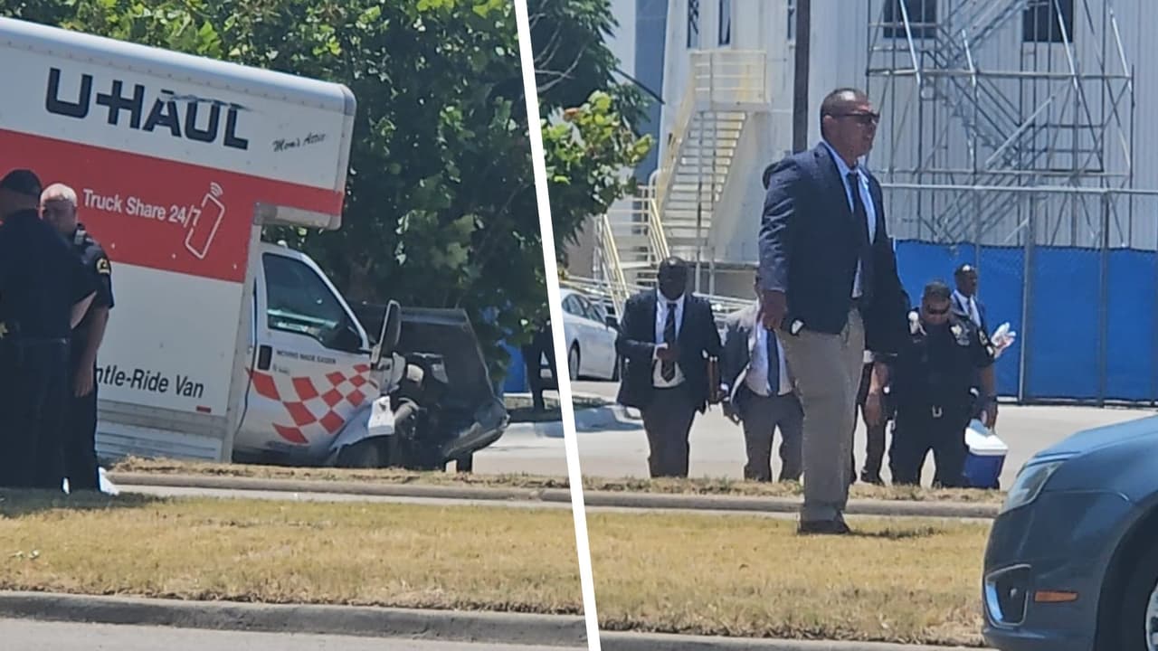 Robo de un camión de U-Haul termina en una balacera frente a un aeropuerto en Texas