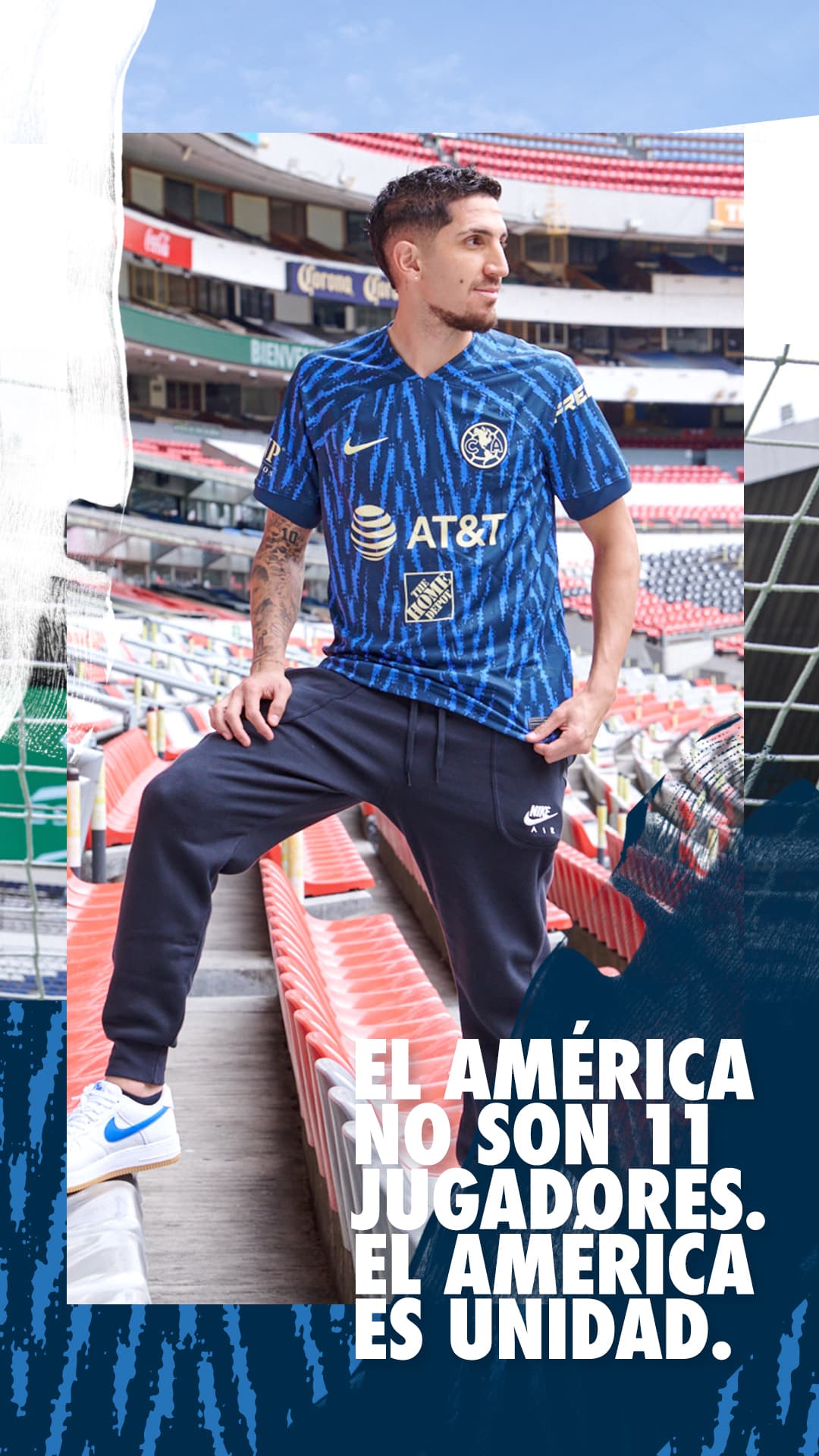 Uniforme de visitante del América para el Apertura 2022 y Clausura 2023.