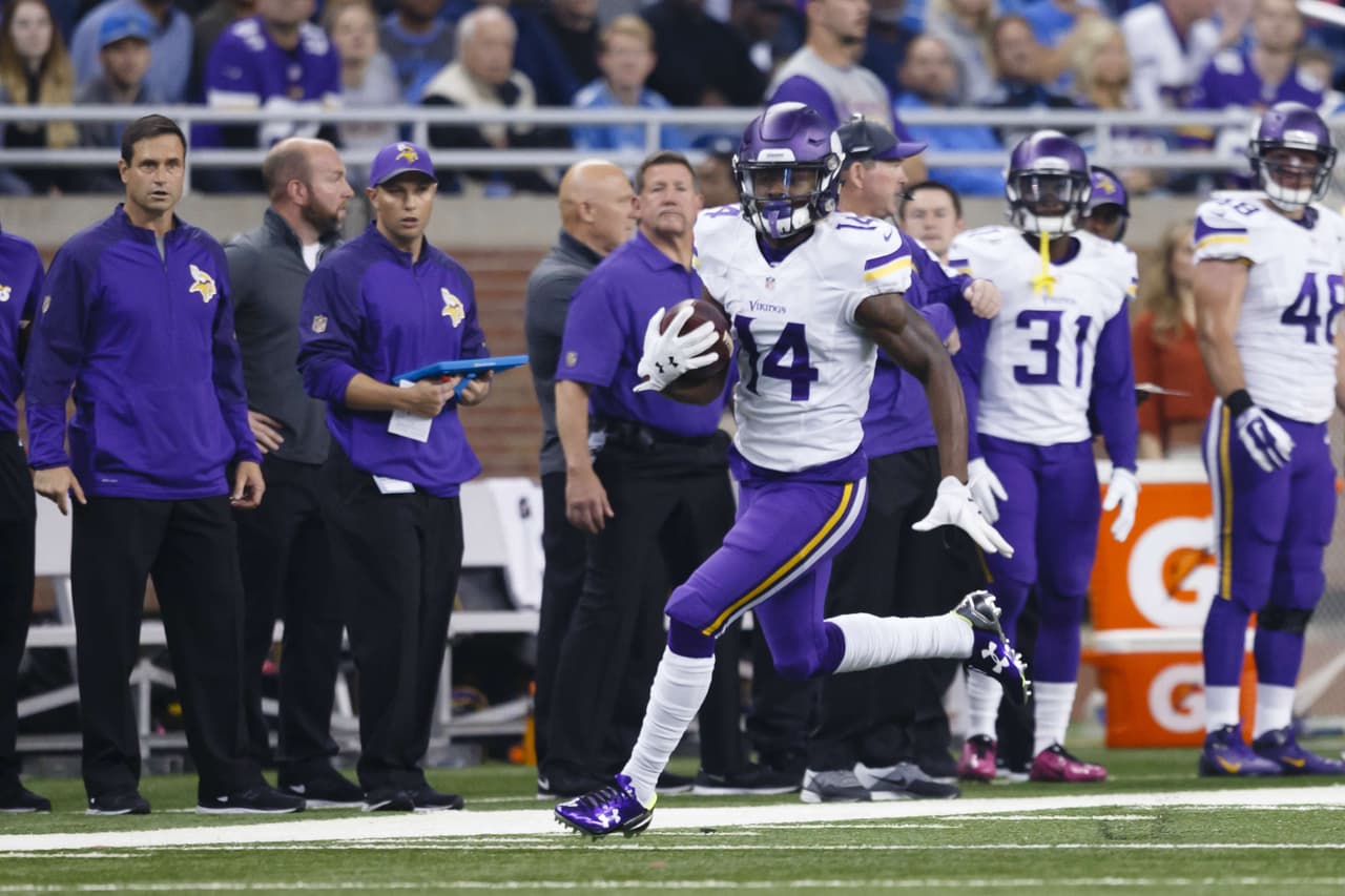 Novato a seguir: Stefon Driggs de Vikings