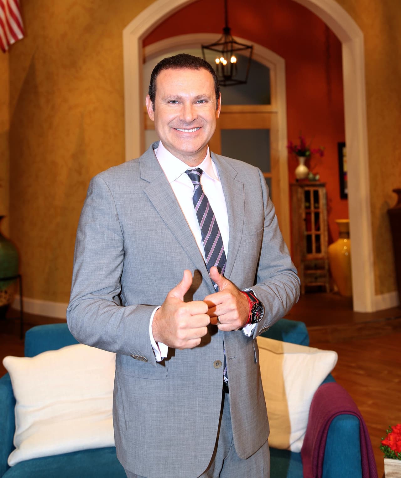 Su familia de Despierta América lo celebró a la distancia.