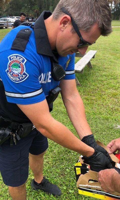 Los hechos ocurrieron el fin de semana en Lido Key.
<br>