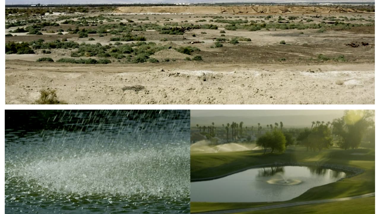 Futuro club de playa Thermal Beach Club.