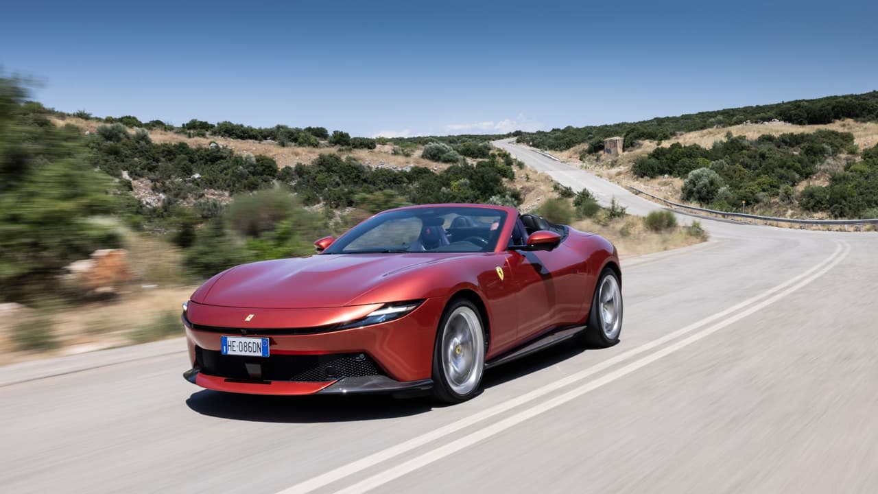 Ferrari Amalfi Spider 2027: más de 600 caballos, cielo abierto y carreteras griegas