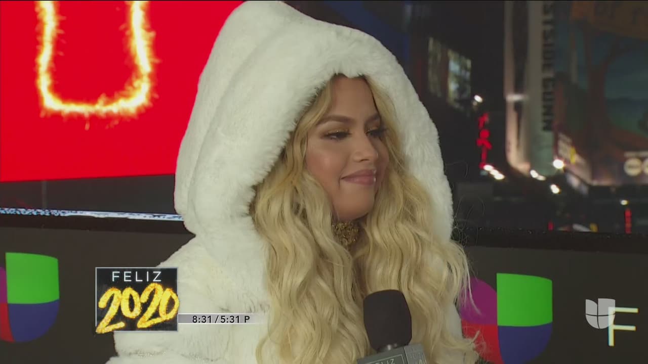 Yennis Bencosme se mostró conmovida al ser su primera vez en Nueva York y recordar que hace un año estaba trabajando como personla de limpieza en un hotel de Miami.