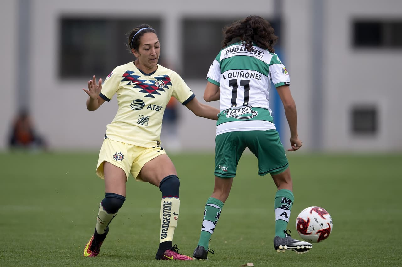 ¡Partidazo en Coapa! Duelo de poder a poder entre el América y las Guerreras del Santos Femenil que nos deleitó con una feria de goles.