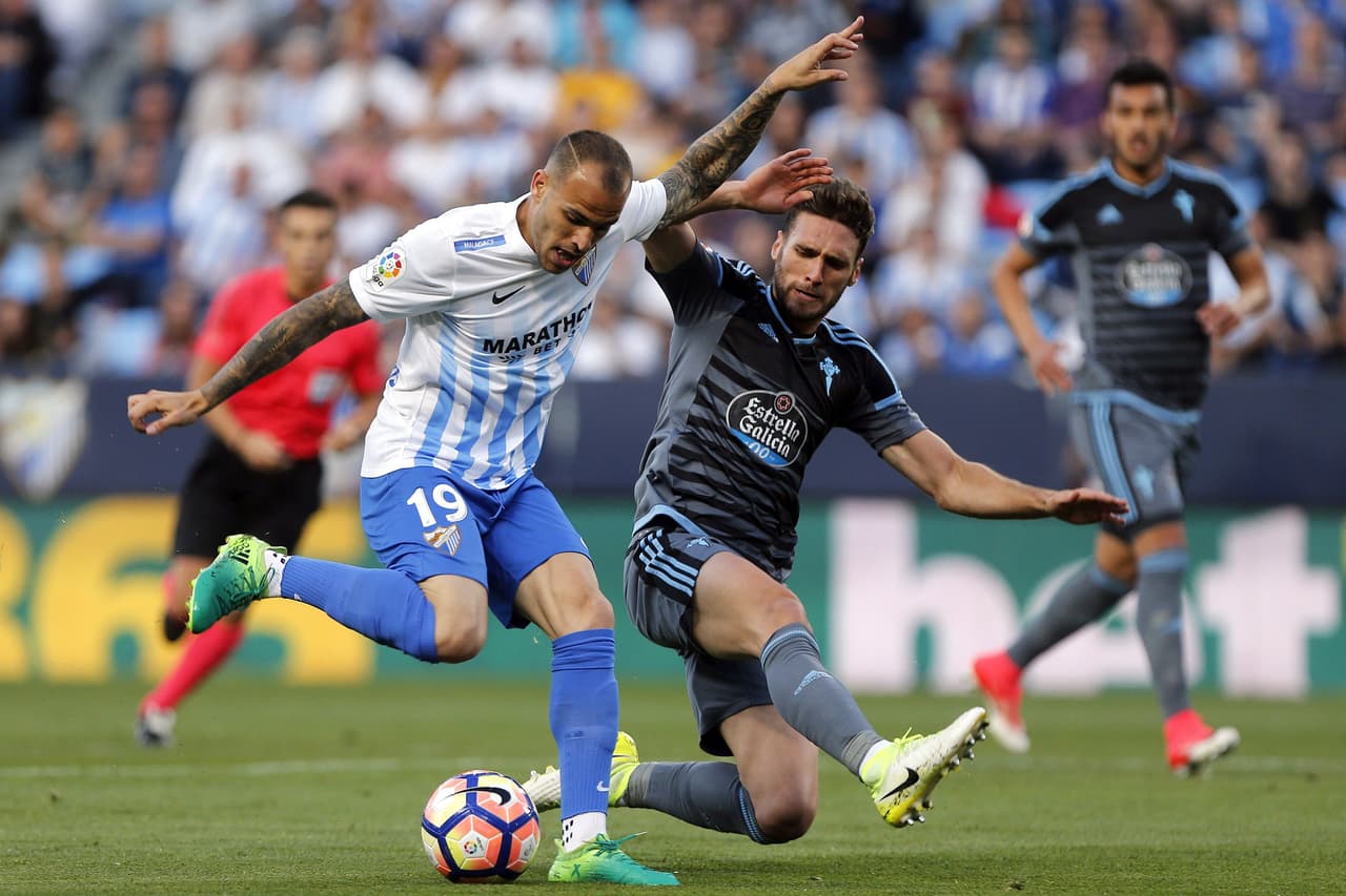 Sandro, actualmente en el Málaga, tiene un pretendiente en la Premier League de inglaterra. Se trata del Everton.