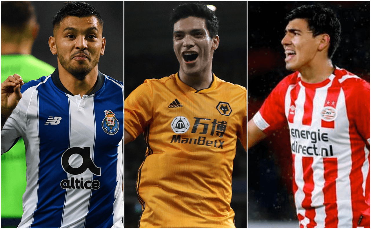 Erick Gutiérrez, Jesús Corona y Raúl Jiménez son los 3 mexicanos que disputan Europa League este torneo.