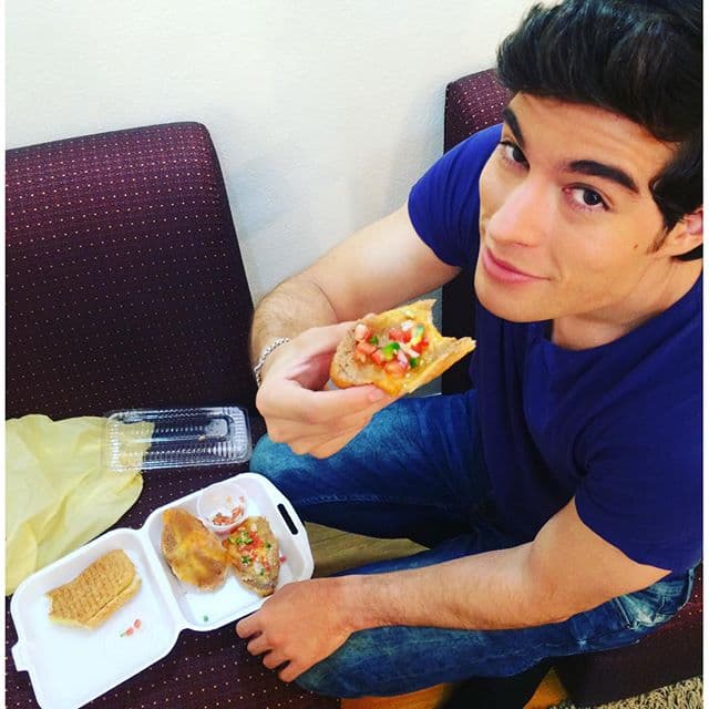 Desde que llegó a la Ciudad de México se hizo fan de la gastronomía mexicana.