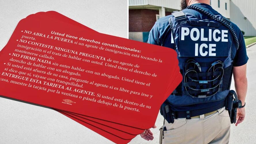 Qué es “la tarjeta roja” y qué pasa si la muestras a la policía durante una parada de tráfico en Dallas